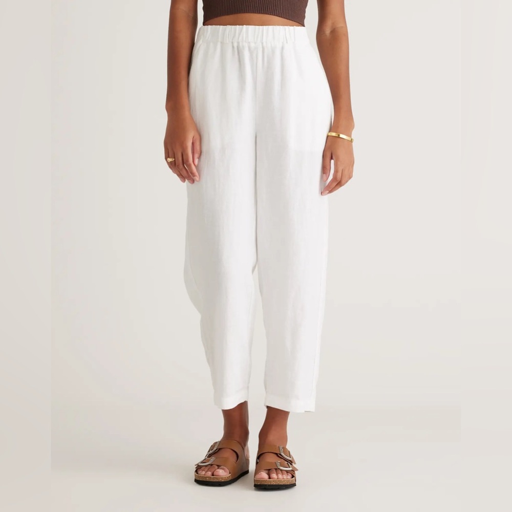 Quince 100% European Linen Pants Size XS